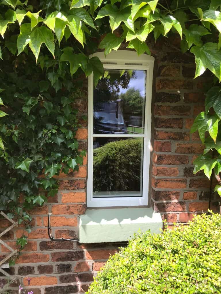 small sliding window