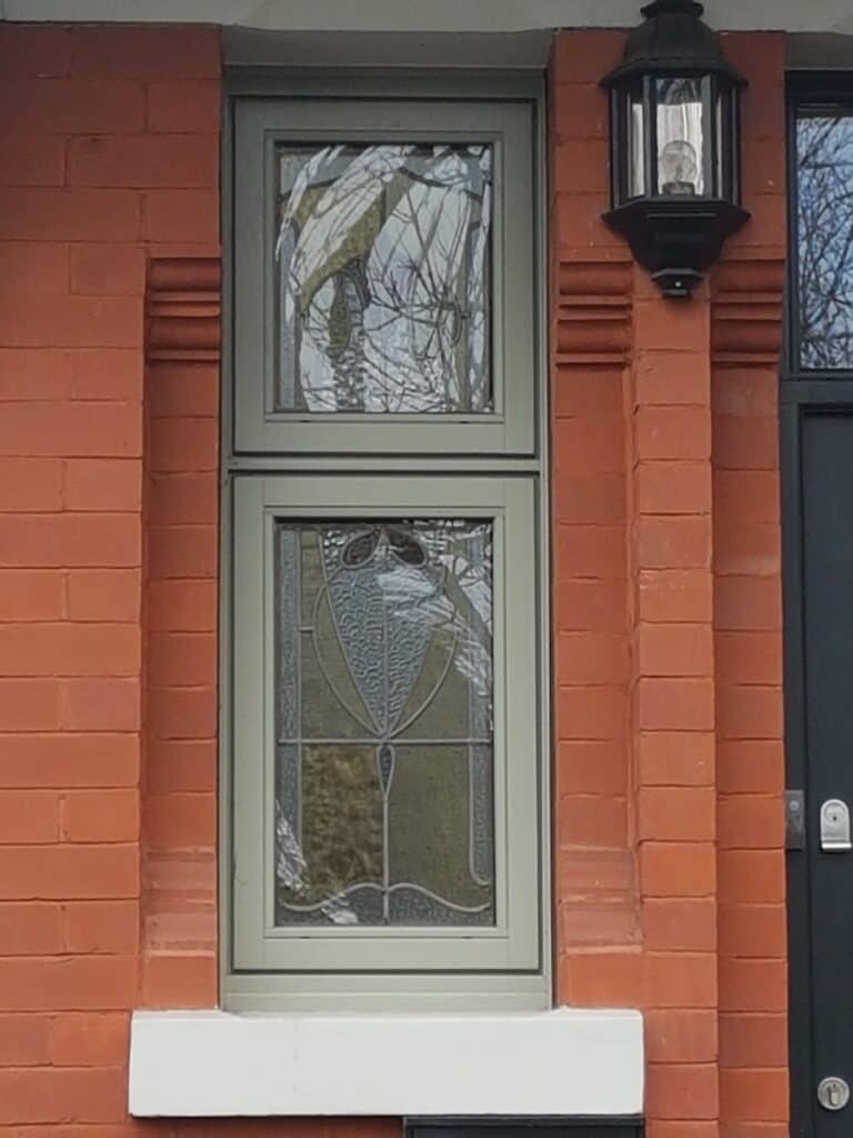 heavy section fixed casement
