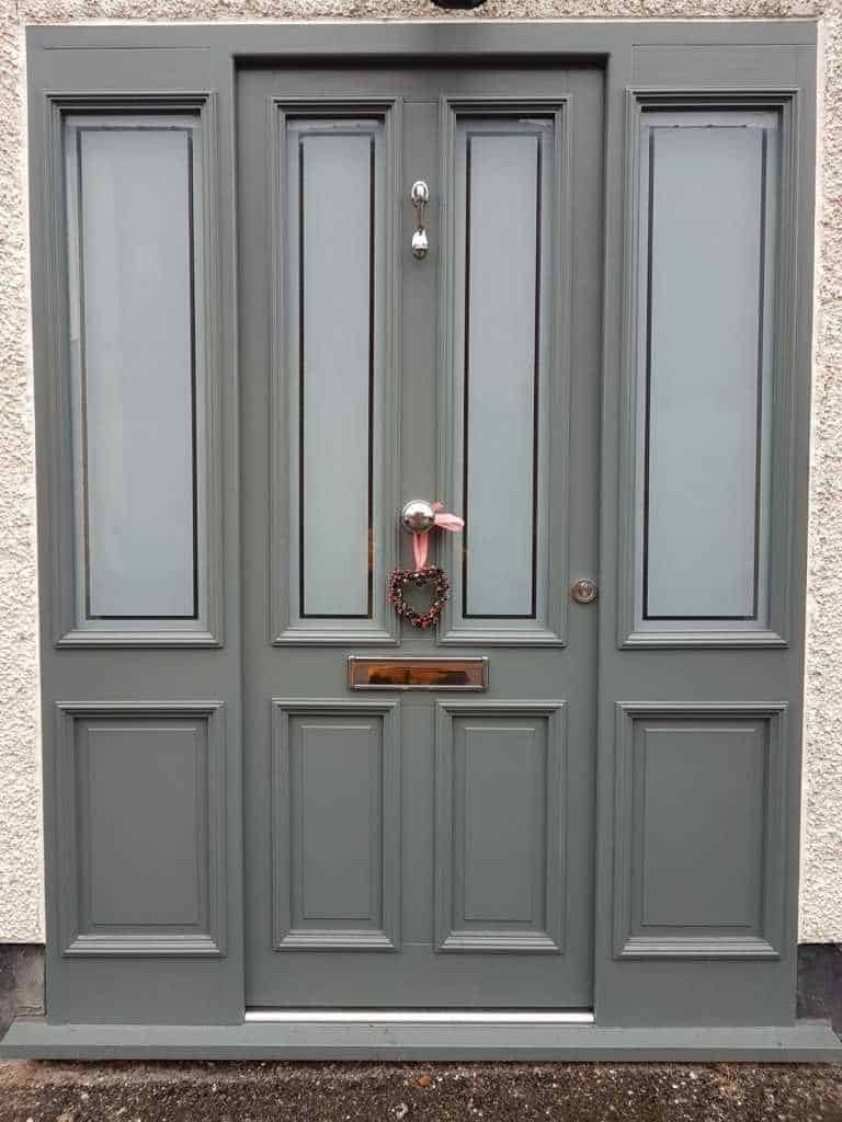 Accoya Door with Bolectican moulds