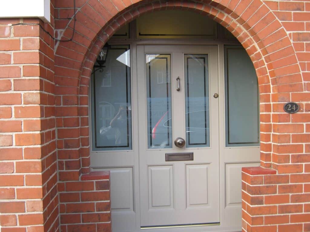 Accoya Sandblast Door