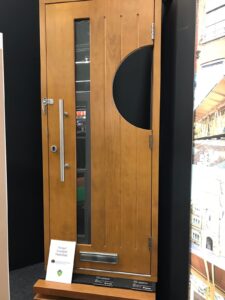 Accoya door in showroom