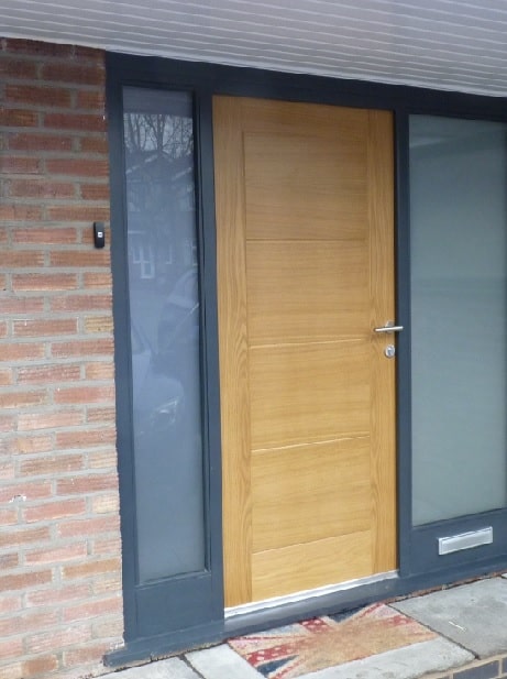 Oak composite door