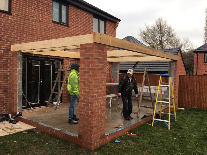 Orangery mid construction