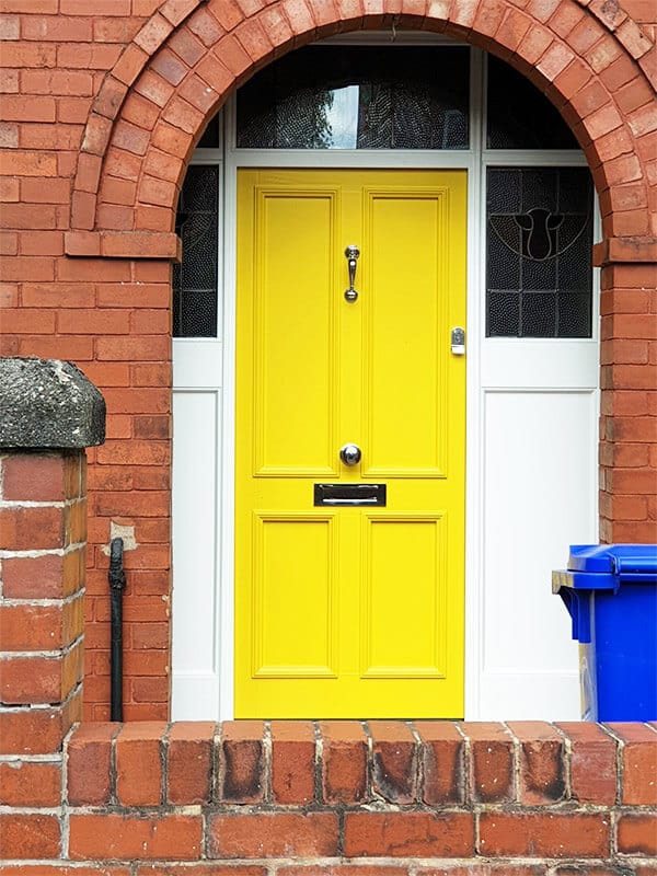 Yellow Composite Door