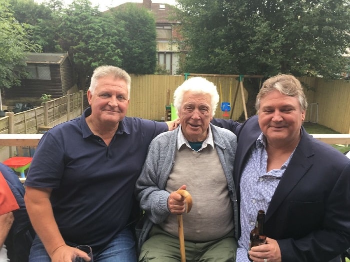 Reddish Joinery founder Doug (centre) & sons