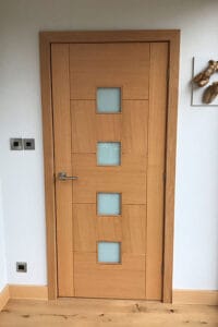 Timber internal door