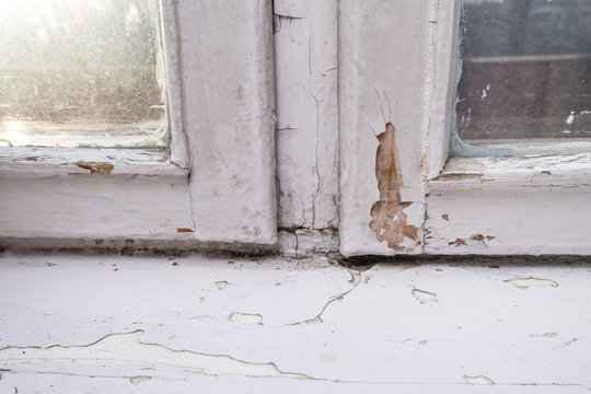 rotten windowsill 