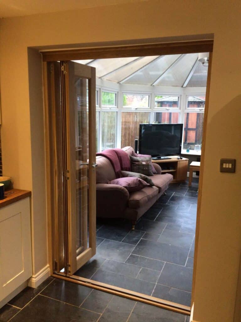 Wooden Bifold Internal Door