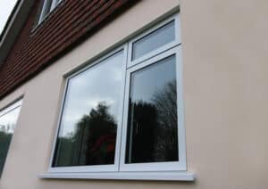 aluminium windows in white outside view2
