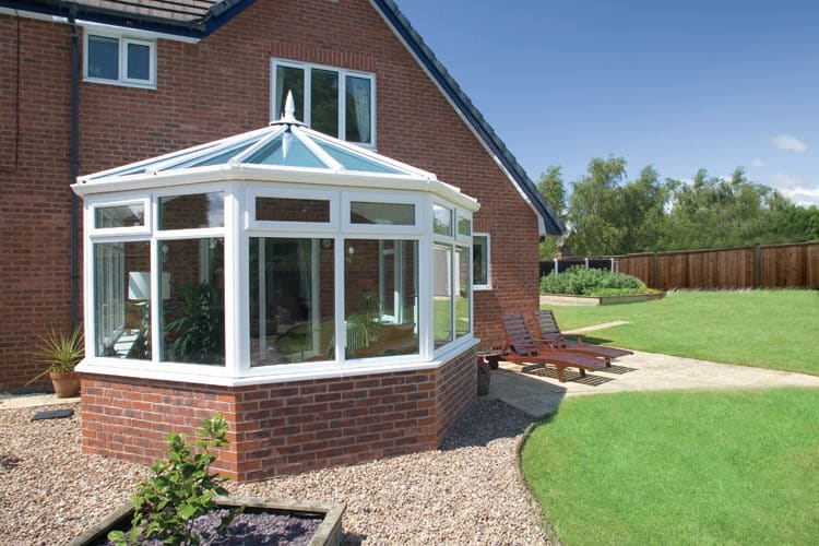 External uPVC Victorian conservatory