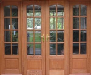 internal double doors