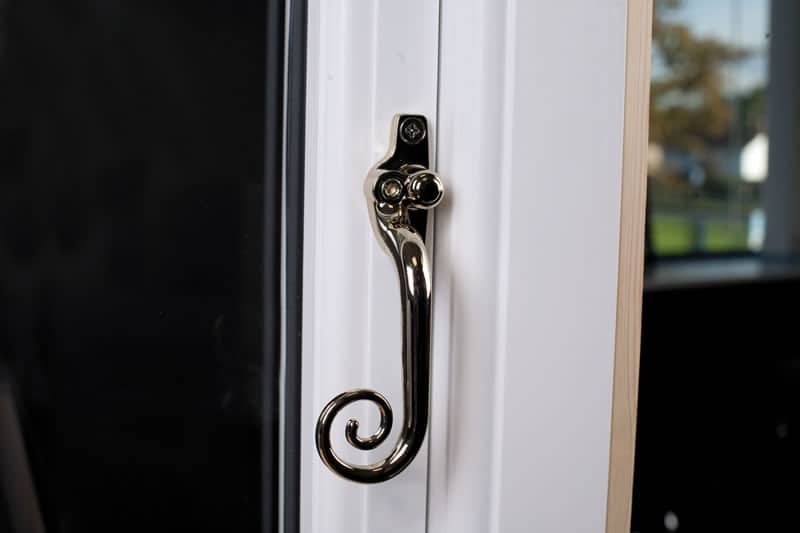 Monkey tail window handle