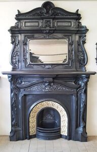 ornamental victorian fireplace: a great victorian home feature