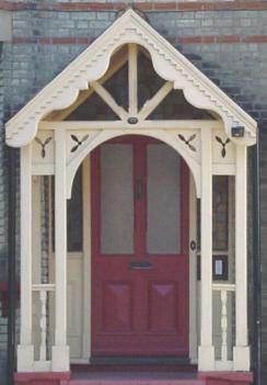 A porch: a great feature of a Victorian home