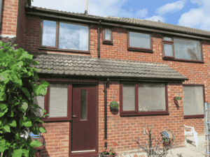 Rear entrance door installed by the team at Reddish Joinery