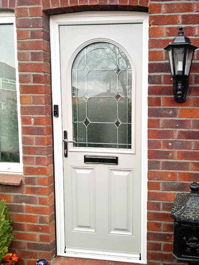 Reddish safeguard composite door