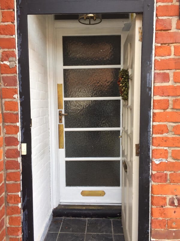 replacement entrance door (before) Knutsford