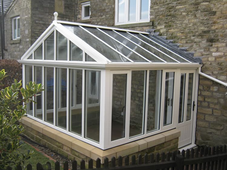 Timber conservatory