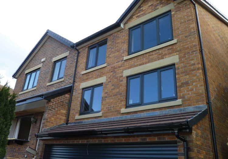 uPVC coloured windows