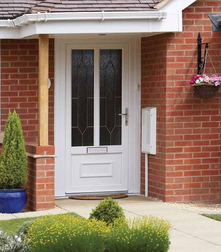 uPVC entrance door